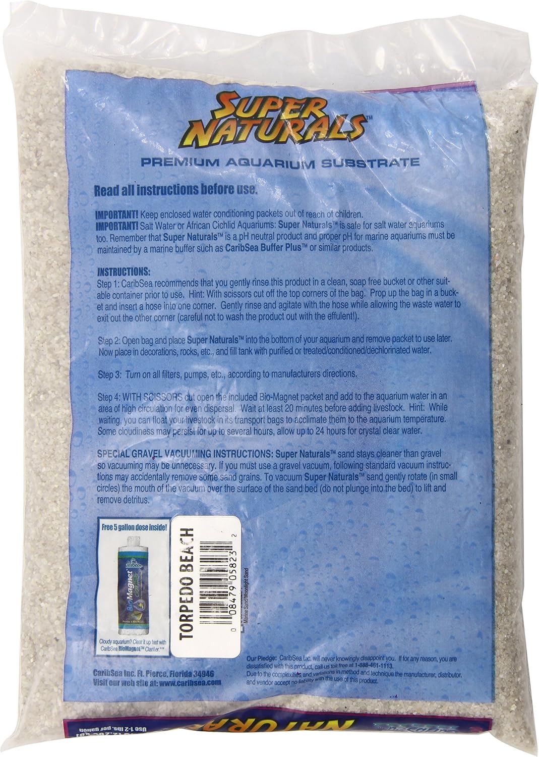 Carib Sea ACS05823 Super Natural Torpedo Beach Sand for Aquarium - image 2