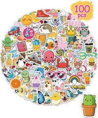 300 PCS Halloween Pumpkin Stickers - cute 100 pcs