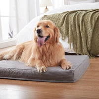 Orthopedic Memory Foam Dog Bed, Cooling Dog Beds for Extra Large Dogs -Waterproof Pet Bed for Crate with Removable Washable Cover, XL(41inch,90Lbs)
