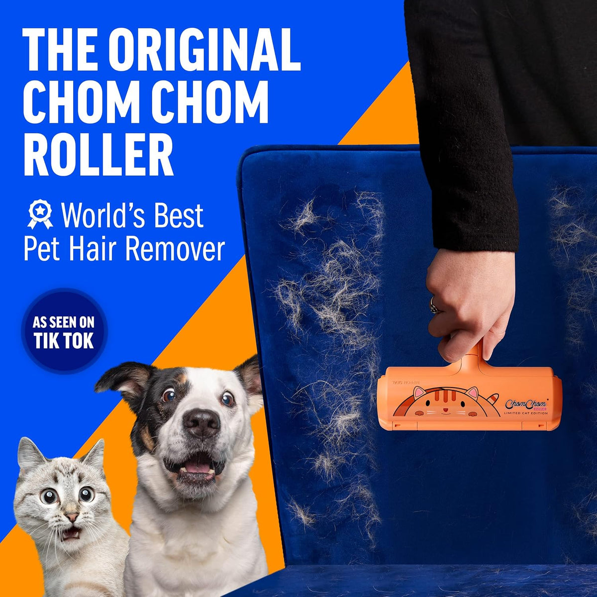 ChomChom Roller Pet Hair Remover - Cat Pattern - image 3