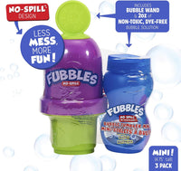 Little Kids Fubbles No-Spill Mini Bubble Tumbler, Multi – Fun for Kids & Family - image 2
