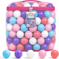 Ball Pit Balls, Bright & Pastel Multicolor Plastic Balls For Kids – Fun for Kids & Family