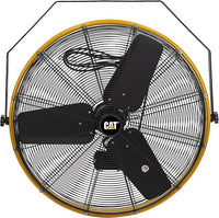 CAT 30 Inch Outdoor IPX4 Weatherproof High Velocity Wall Mounted Shroud Fan. 8900 CFM, 3 Speed - For Industrial, Commercial, & Residential Use. cETL Certified
