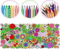 Dvbonike Jumbo Mandala Coloring Poster Giant Flower DIY Drawing Paper - Flower No.2 - image 3