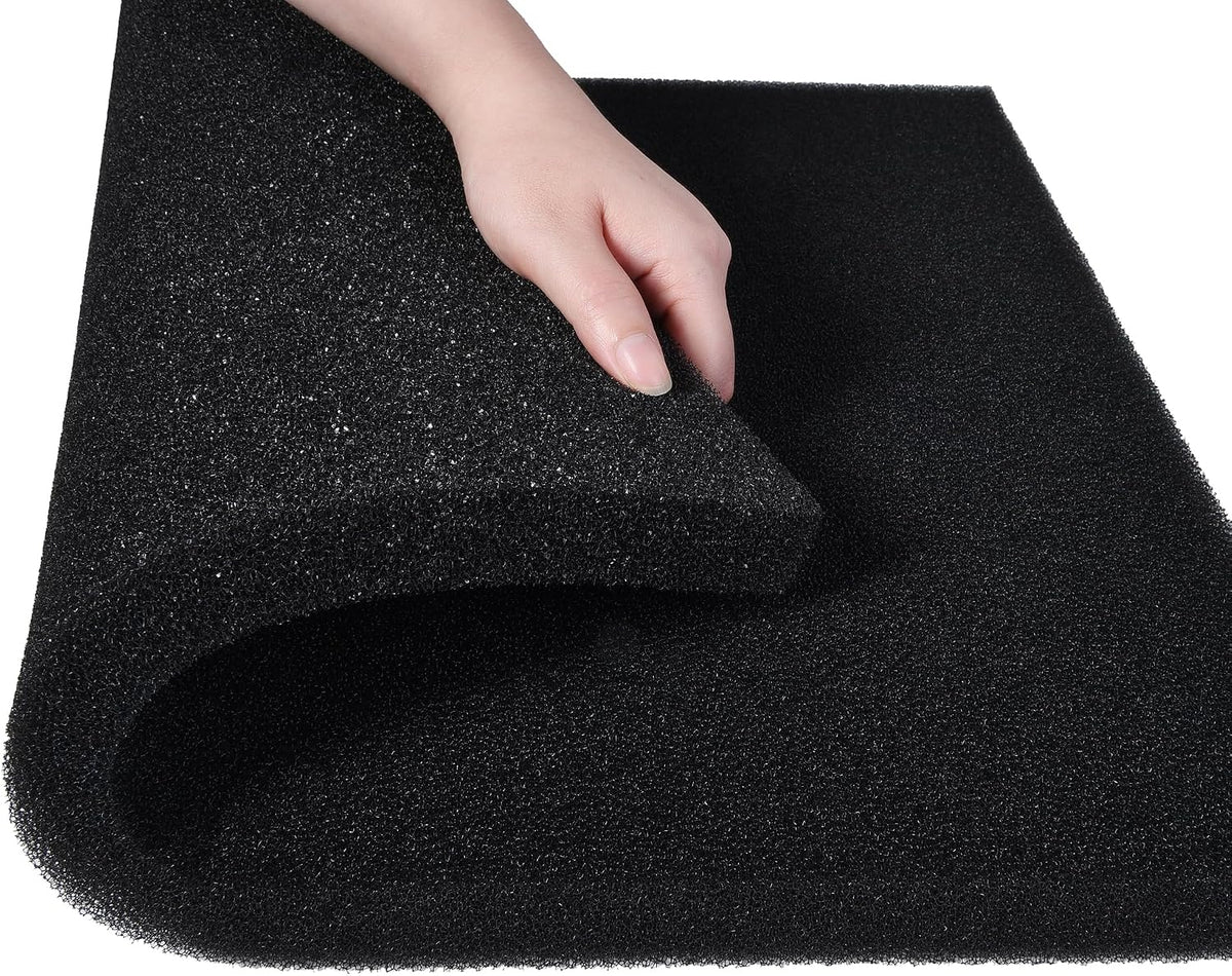 Aquarium Sponge Filter Pad, Bio Filter Media Foam Sponges – Essentials for Fish - 20"x20"x1" (50PPI)