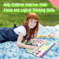 SpriteGru search and find book for kids with dry erase markers and storage bag - view 27