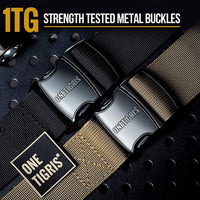 OneTigris Tactical Dog Harness with 5X Metal Buckle - L / Black - image 2