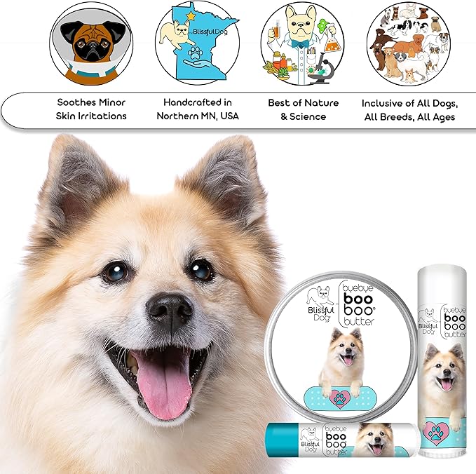 The Blissful Dog Icelandic Sheepdog Boo Boo Butter, 16 Ounce