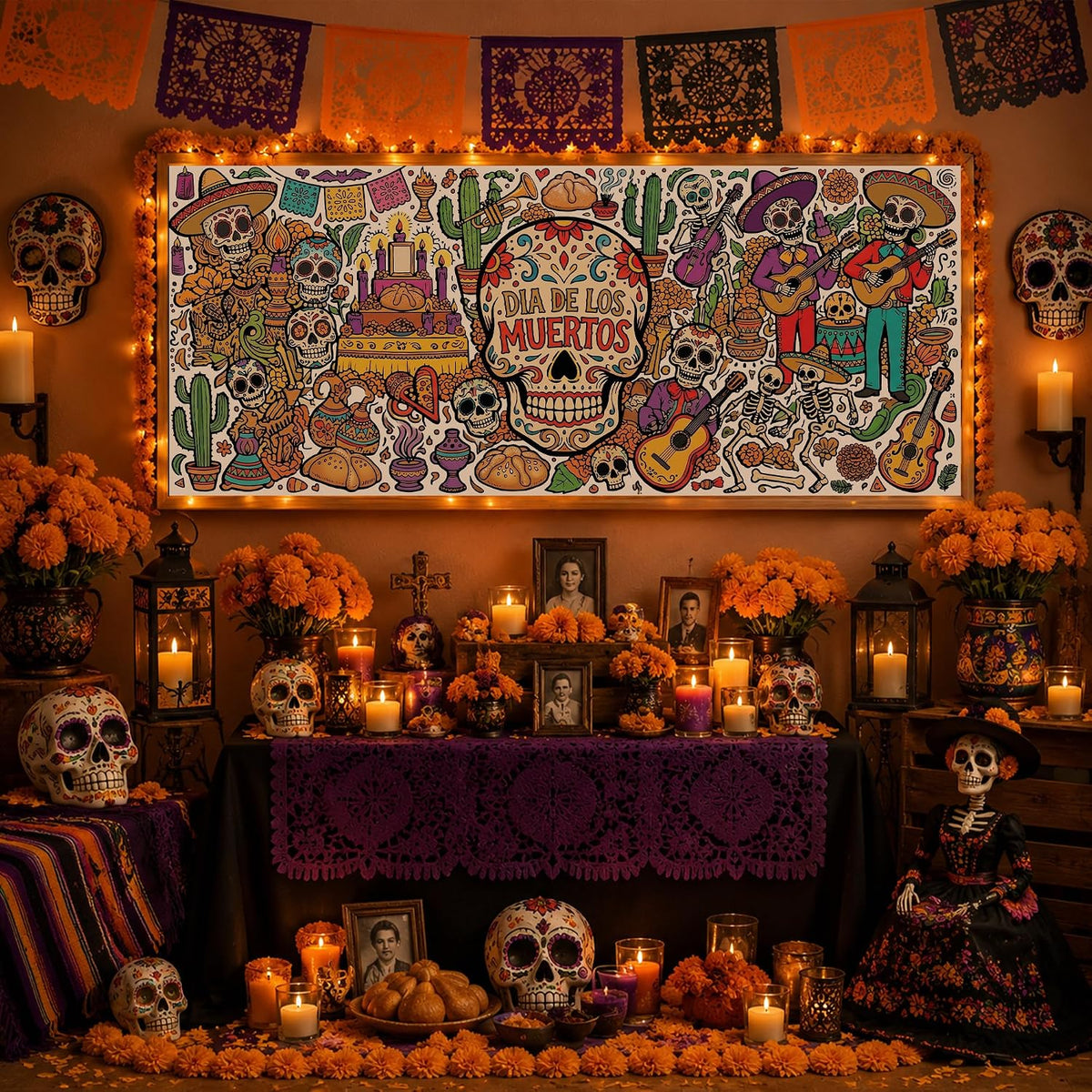 OHOME Halloween Crafts for Kids - Dia De Los Muertos - image 4