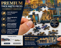 Christmas Advent Puzzle 1000 Piece Countdown 2026 – Fun for Kids & Family - Ghosts of Gatsby - image 3