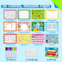 SpriteGru search and find book for kids with dry erase markers and storage bag - view 20