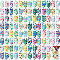 Chunful 100 Pcs Fall Dog Bandanas Bulk Maple Leaf Print Autumn Pet - Fruit / 25.6 x 17.7 x 17.7"