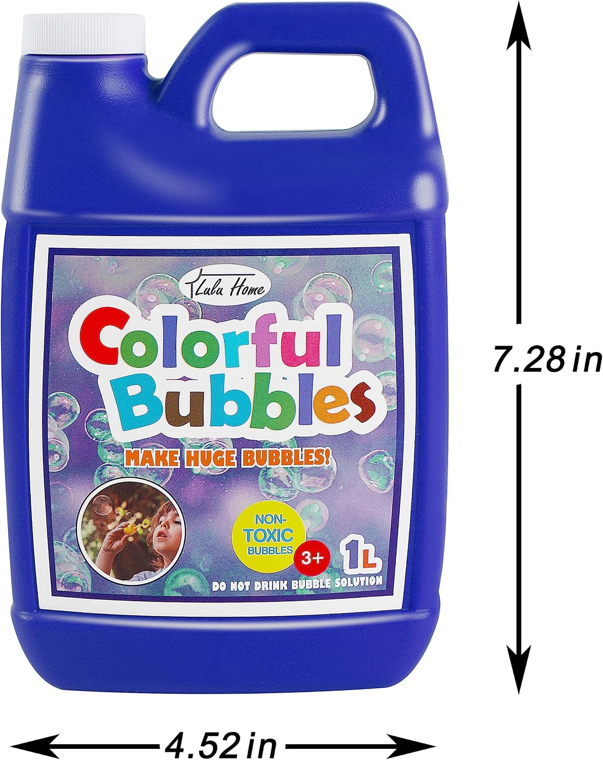 Lulu Home 33.8 OZ/1 L Concentrated Bubble Solution - Dark Blue - image 2