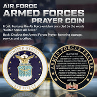 Military Gift Shop Air Force Armed Forces Prayer Coin - Air Force - image 2