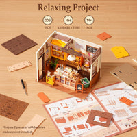 Rolife Bakery Shop DIY Miniature Dollhouse Kit Creative Gift - Becka's Bakery - image 3
