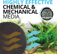 Fluval FX4/FX5/FX6 Bio-Foam, Replacement Aquarium Filter Media - Medium/Large / Carbon Foam - image 4