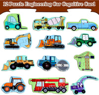 Magnetic Puzzles for Kids Ages 3-5 - Engineering vehicle - image 2
