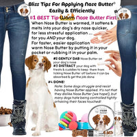 The Blissful Dog Brittany Spaniel Nose Butter for Dry, Cracked Skin, Lick-Safe Dog Nose Balm with Moisturizing Shea Butter, Almond, Olive, and Essential Oils, Pet Supplies, Uncented, 2 oz.