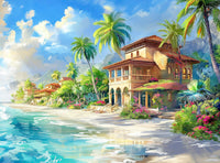 Christmas Advent Puzzle 1000 Piece Countdown 2026 – Fun for Kids & Family - Beach Blessed