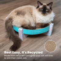 Catstages Scratch, Snuggle & Rest 2-in-1 Cat Scratcher & Lounger - Scratch Snuggle & Rest / One-Size (Pack of 6) - image 4