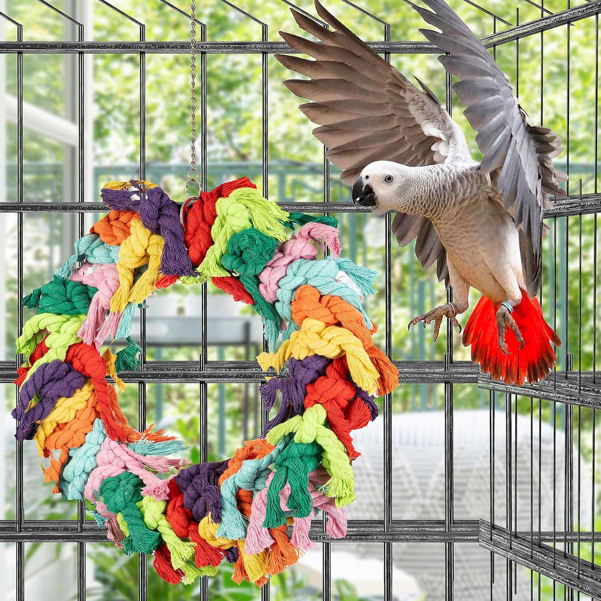 Parrot Swing for Large Birds – Essentials for Birds - Parrot Swing (Standard) - image 4