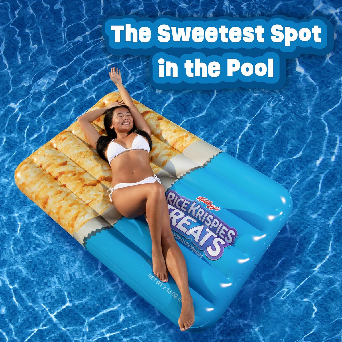 Pop-Tarts Pool Float, Extra Large Inflatable Snack Shaped Floatie, 5.5 Feet Tall – Fun for Kids & Family - image 3