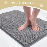 Dog Door Mat for Muddy Paws - 72"L x 24"W x 1.0"Th / Grey - image 3