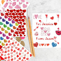 LINAYE 24 Sheets Happy Birthday Stickers, 730 Counts - Valentines 72 Sheets - image 4
