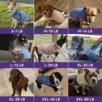 Sherpa Dog Coat Reversible Dog Jackets for Small Dogs, Pink, M – Essentials for Dogs - Khaki / Small (5-9lbs) - image 2