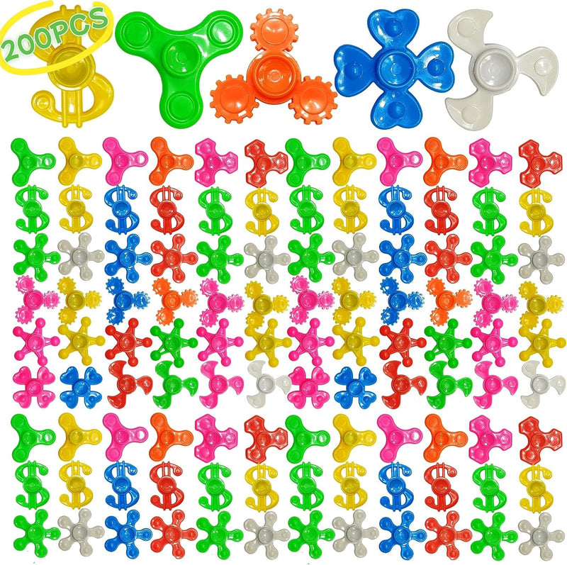 Fidget Spinners Bulk-Mini Fidget Spinner Toys – Fun for Kids & Family - 200