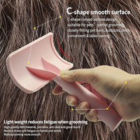 Super Dense Soft Slicker Brush for Thick and Long Fur Dogs - Grooming Brush for Fluff, Shedding, Tangles on Goldendoodles - 25mm (1")