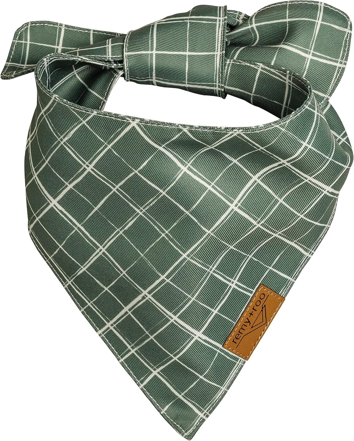 Remy+Roo Logan Spring Dog Bandanas Large, Plaid - XL - image 4