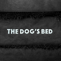 The Dog’s Bed, Medium Black Faux PL 30x23.5, Memory Foam, Pain Relief: Arthritis, Hip & Elbow Dysplasia, Post Surgery, Lameness, Supportive, Calming, Washable Cover, Veterinary Approved