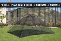 Cat Tent, Large Portable Playhouse for Outdoors and Indoors – Essentials for Cats - Happy Habitat Cat Tent - image 2