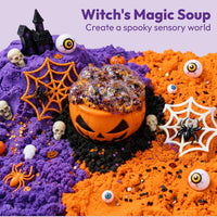 JOVA Klever Kits Construction Sensory Bin for kids Glow - Halloween - image 3