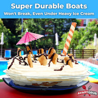Super Fun Recyclable Banana Split Boats 50Pk. Best Long 12Oz - 100 Pack / 8 Oz - image 3