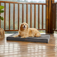 LE SURE Outdoor Waterproof Dog Beds Large Sized - 44"L x 32"W x 3"Th / Grey - image 2