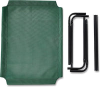 Amazon Basics Cooling Breathable Elevated Dog Bed with Durable Metal - Green / Medium - image 4