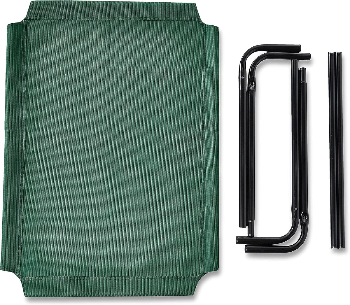Amazon Basics Cooling Breathable Elevated Dog Bed with Durable Metal - Green / Medium - image 4