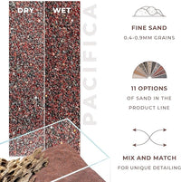 Ultum Nature Systems Controsand Pacifica Gravel (8L) - Small Pebbles for Fish Tank - Planted Aquarium Rocks - Fish Tank Substrate - Aquarium Pebbles - Versatile Fish Tank Stones