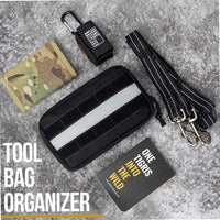 OneTigris Service Dog Vest Harness Saddle Bag Backpack Pouch – Essentials for Dogs - Black - image 3