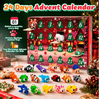 30Pcs 3D Printed Animals Set for Kids - colorful 24PC - image 3
