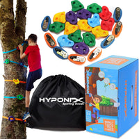 Hyponix Ninja Tree Climbing Kit for Kids - Monkey Tree Climbers 2.0