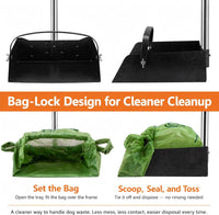 Toozey Pooper Scooper for Large Dogs, 43.31" Long Handle - 43.31 Inch - image 3
