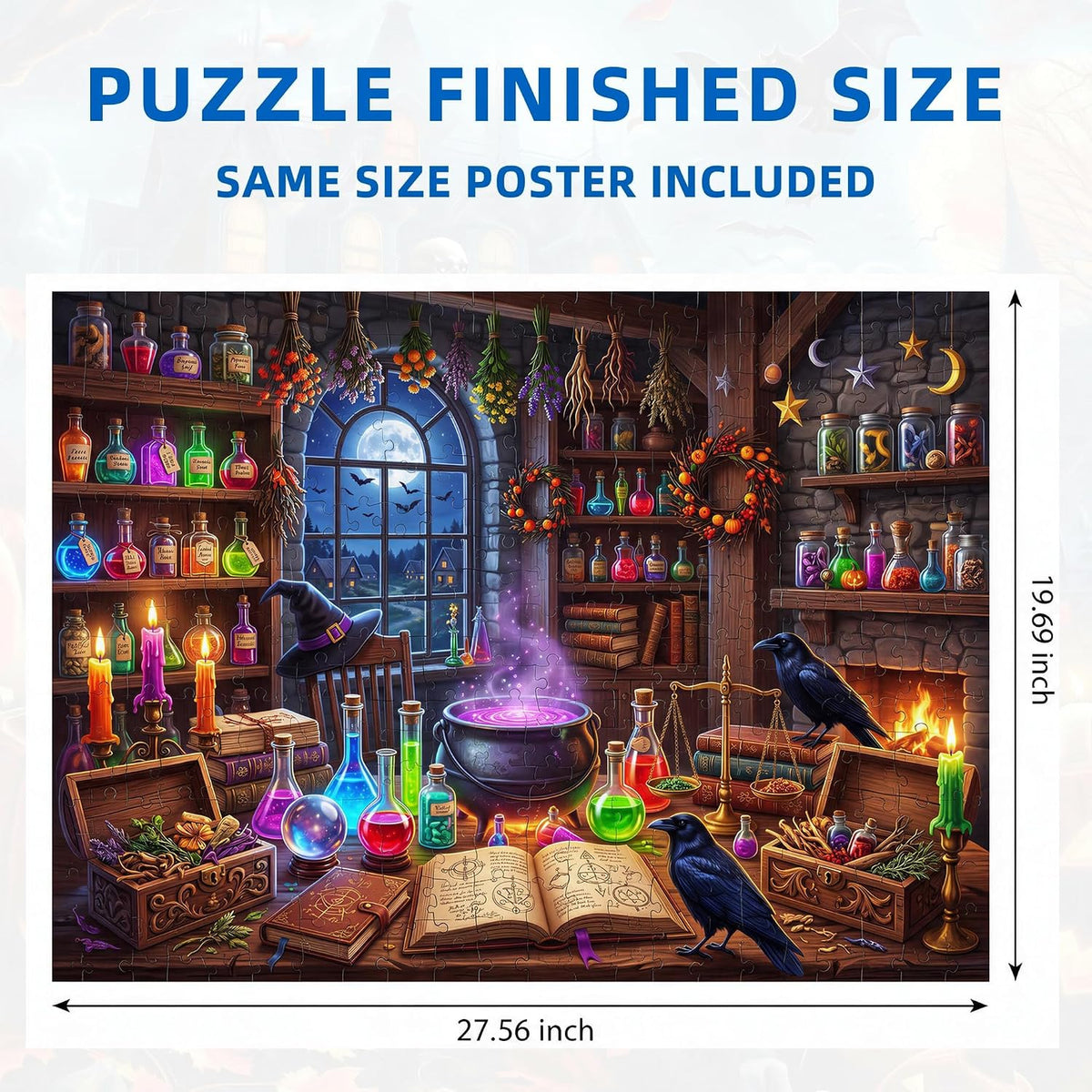 Nattork Jigsaw Puzzle 1000 Pieces for Adults - Magic Potion - image 4