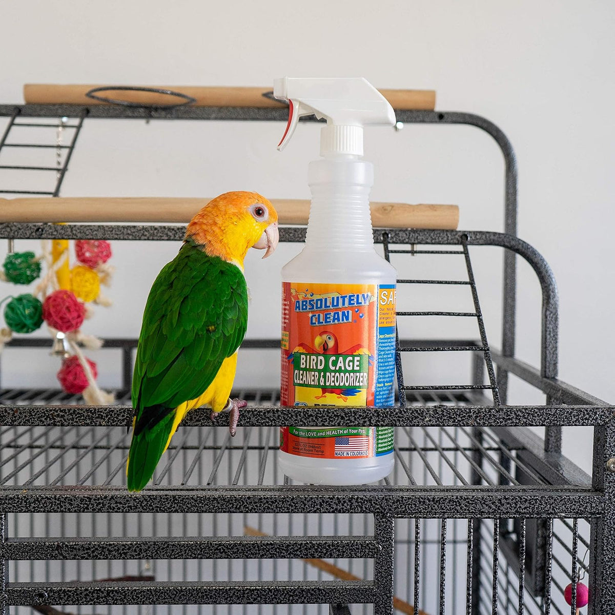 Absolutely Clean Amazing Bird Cage Cleaner and Deodorizer - 32 Fl Oz (Pack of 1) - image 2