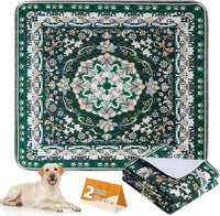 Washable Pee Pads for Dogs, Nonslip and Leak-Proof Dog Pee Pads - Green / 36" x 41" (2 Pack)