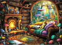 Blueforest Puzzles for Adults 500 Pieces - Fantasy Forest / 27.5" x 19.7"