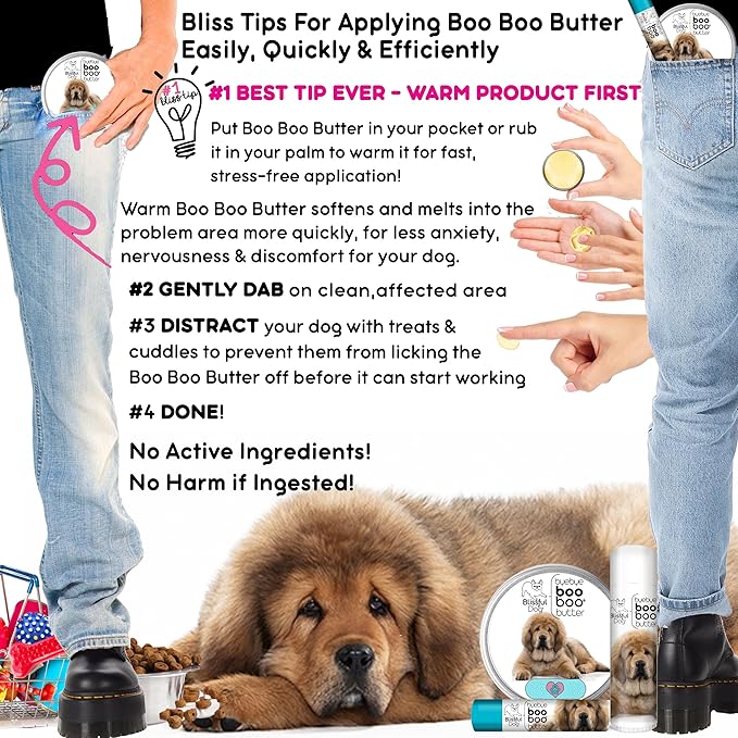 Tibetan Mastiff Boo Boo Butter, 1-Ounce