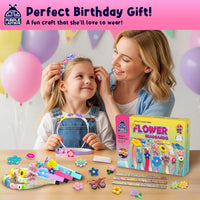 Glamour Headband Making Kit for Girls Ages 5+ - Flower Headbands - image 2